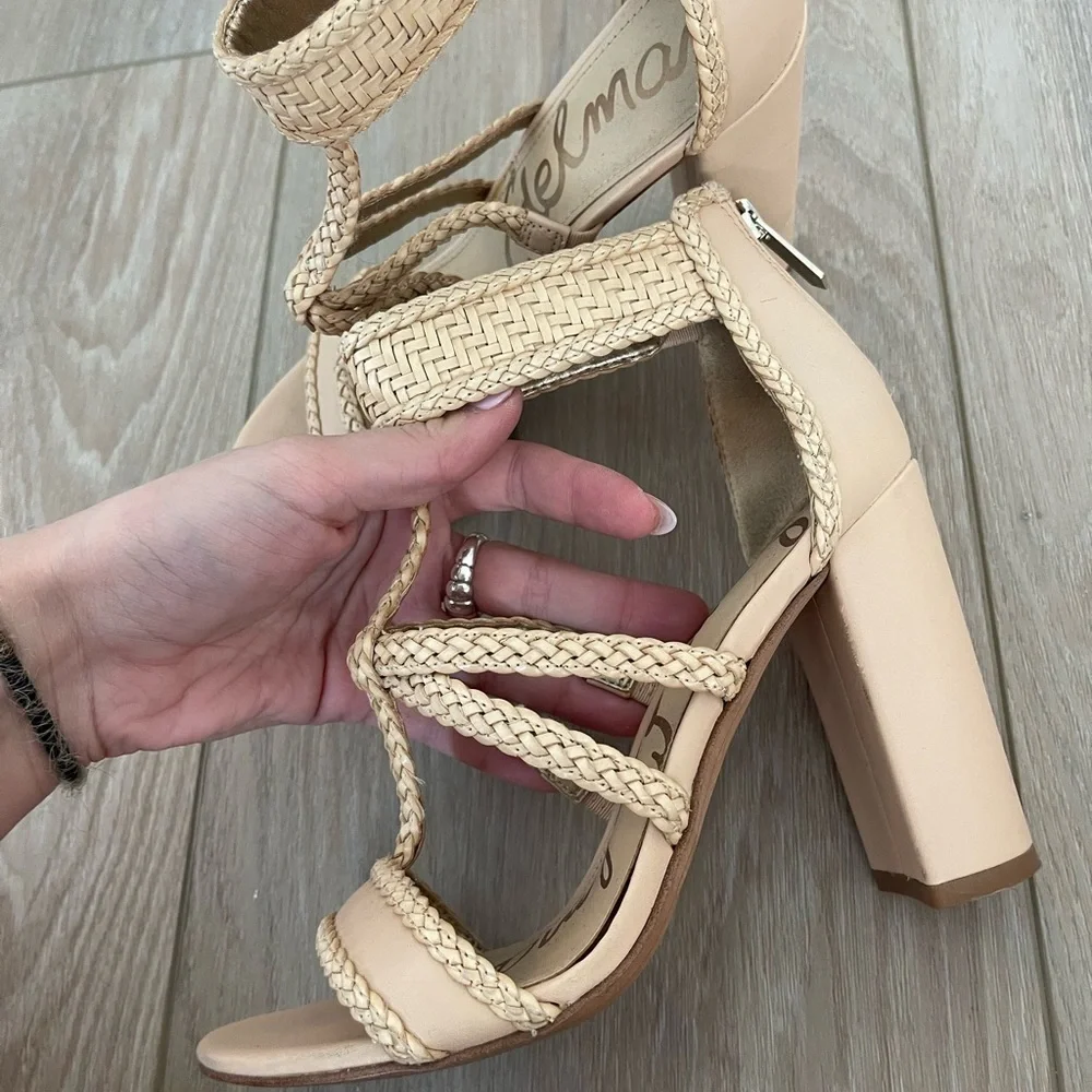 Sam Edelman Women's Tan Strappy heels